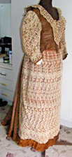 Victorian 1890s dress brown