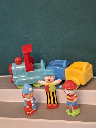 Elc happyland clown figures - happyland,