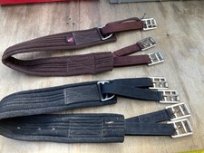 Pair 39" Soft Humane Comfort Girths 4Jumping Hunting Riding Saddle Charity Sale