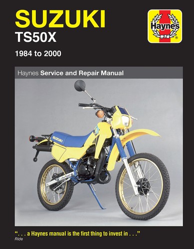 Suzuki ts50x service - (1984-99),