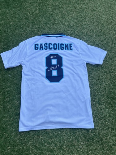 Paul gascoigne signed shirt - paul,