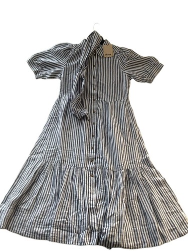 Cheesecloth stripe midi - me+em,