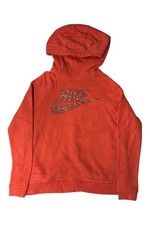 nike womens coral hoodie with