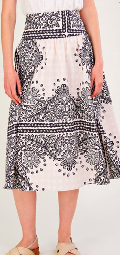 Monsoon scarf print poplin - scarf,