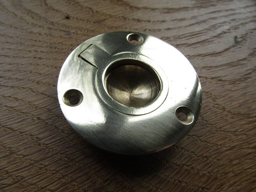 Solid brass ring pull handle