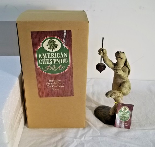 American chestnut folk art - chestnut,