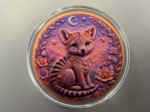 Troy ounce colourised copper - troy,