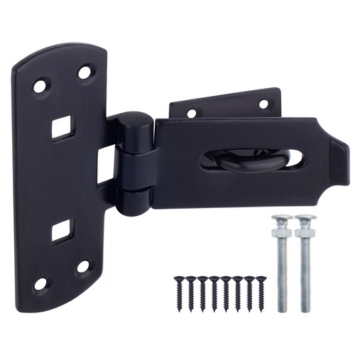 Vertical locking hasp staple - hasp,