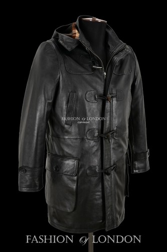 Men duffel coat real - men’s,