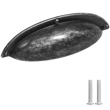 Cup Handles Half Moon Pulls For Kitchen Cabinet Cupboard Handle DecorAndDecor