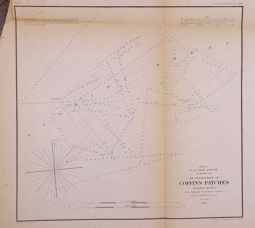 Rare 1854 nautical map - rare,