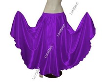 Belly Dance BPurple Satin Full
