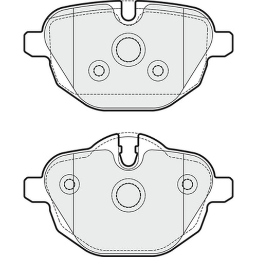 Brake pads set - for, x3