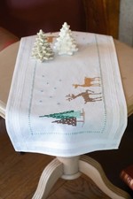 Vervaco Embroidery Kit Table Runner Norwegian Wild Reindeer