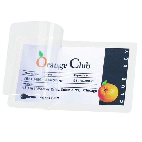 86mm self laminating card - 86mm,