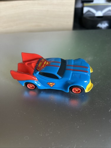 Superman micro scalextric car - superman,