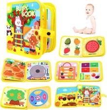 Busy Board Book, Montessori