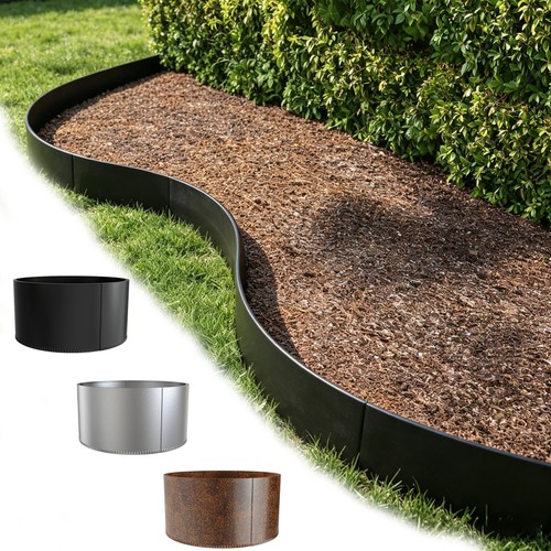 Garden edging border metal - garden,