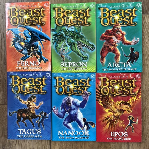 Books beast quest series 1 - quest,