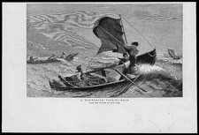 1882 Antique Print - NORWAY