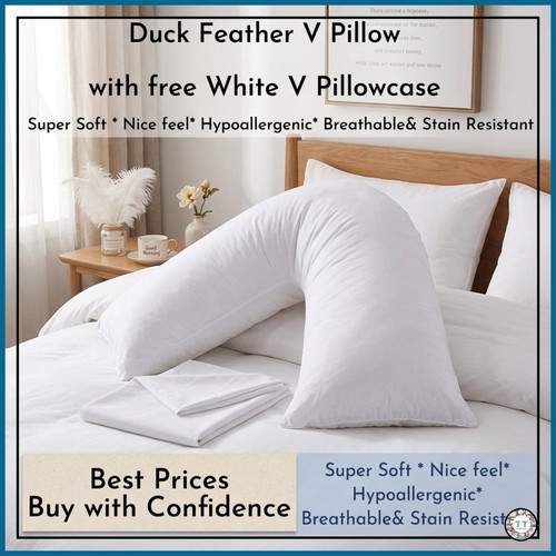 Shape duck feather pillow - shape,
