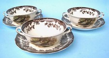 3 Royal Worcester Palissy