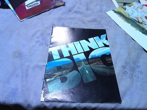 1970 triumph think big - "think, big"