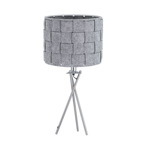 Modern chrome tripod 53cm - modern,