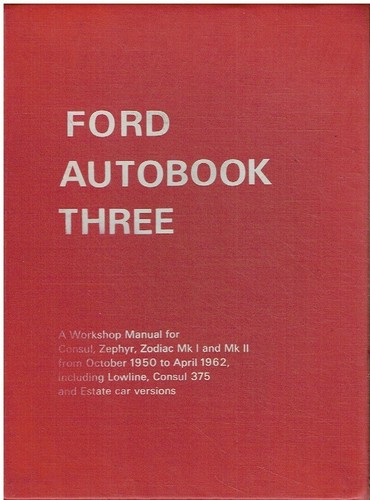 Ford consul mk1 mk2 - consul, zephyr