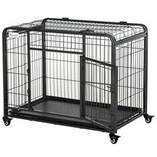 Foldable Metal Dog Cage with