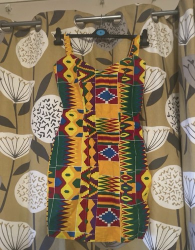 African kente print tight - african,
