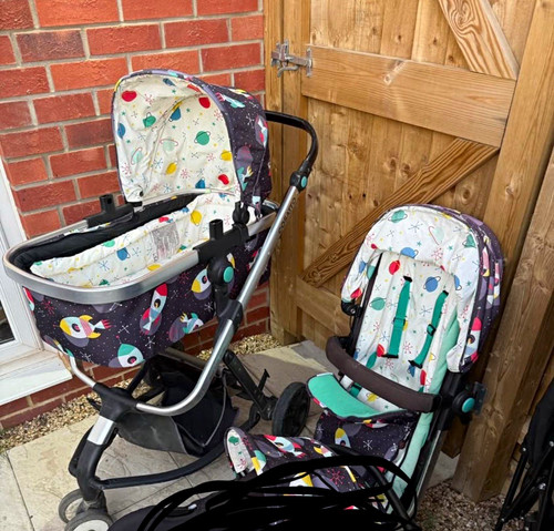 Cosatto wheel 1 pram - 3-wheel, 2-in-1