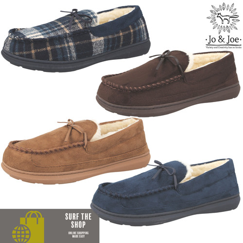 Mens faux suede - suede, fleece