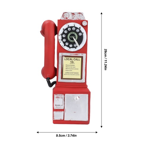 Wall mounted telephone - wall,