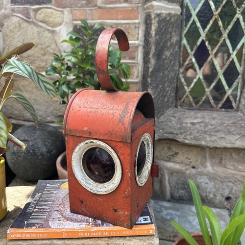 Antique british railway red - british, /