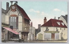 c1912 Dunmow, Essex. Town Hall
