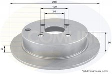 REAR BRAKE DISCS SET BRAKING