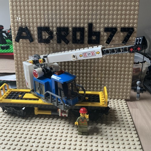 Lego train city cargo freight - train,