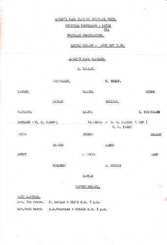 Qpr leyton orient - v,