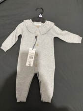 F&F Sam Faiers Grey Romper 3-6