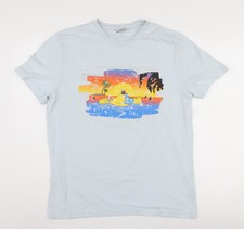 The Simpsons Men's Blue