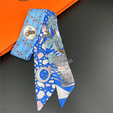 2023 Women's Saddle Print Silk