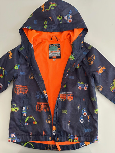 Boys light hooded jacket - light,