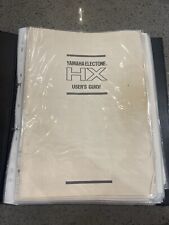 Yamaha HX User’s Guide