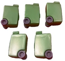 PLAYMOBIL 5 Green Suitcases On