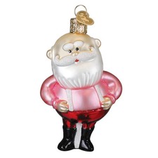 Old World Christmas SANTA IN