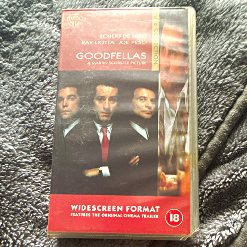 Goodfellas widescreen vhs pal - vhs,