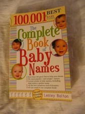 Complete Book of Baby Names -
