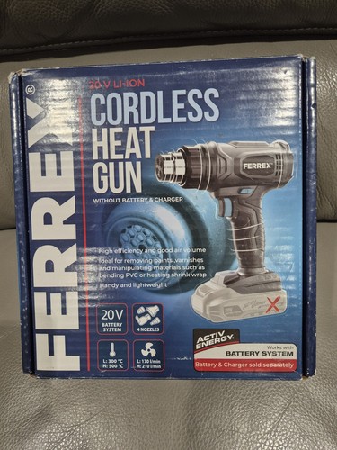 New ferrex heat gun cordless - gun,