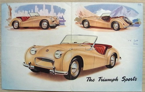 Triumph sports car - triumph,